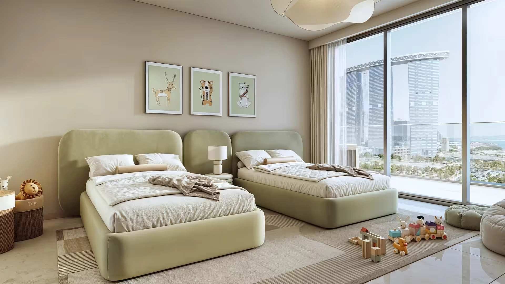 Rotana-Residence-Children-Bedroom-2-Al-Reem-Island