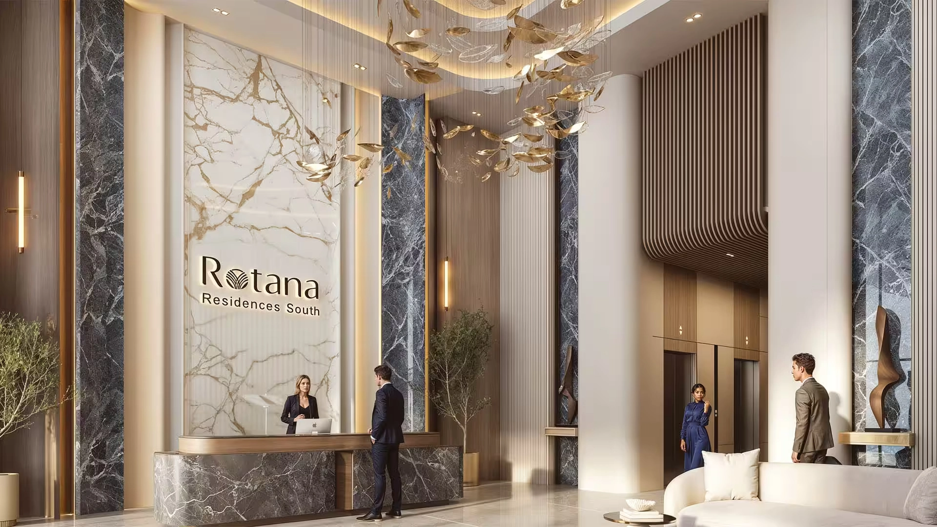 Rotana-Residence-South-Front-Desk-Al-Reem-Island